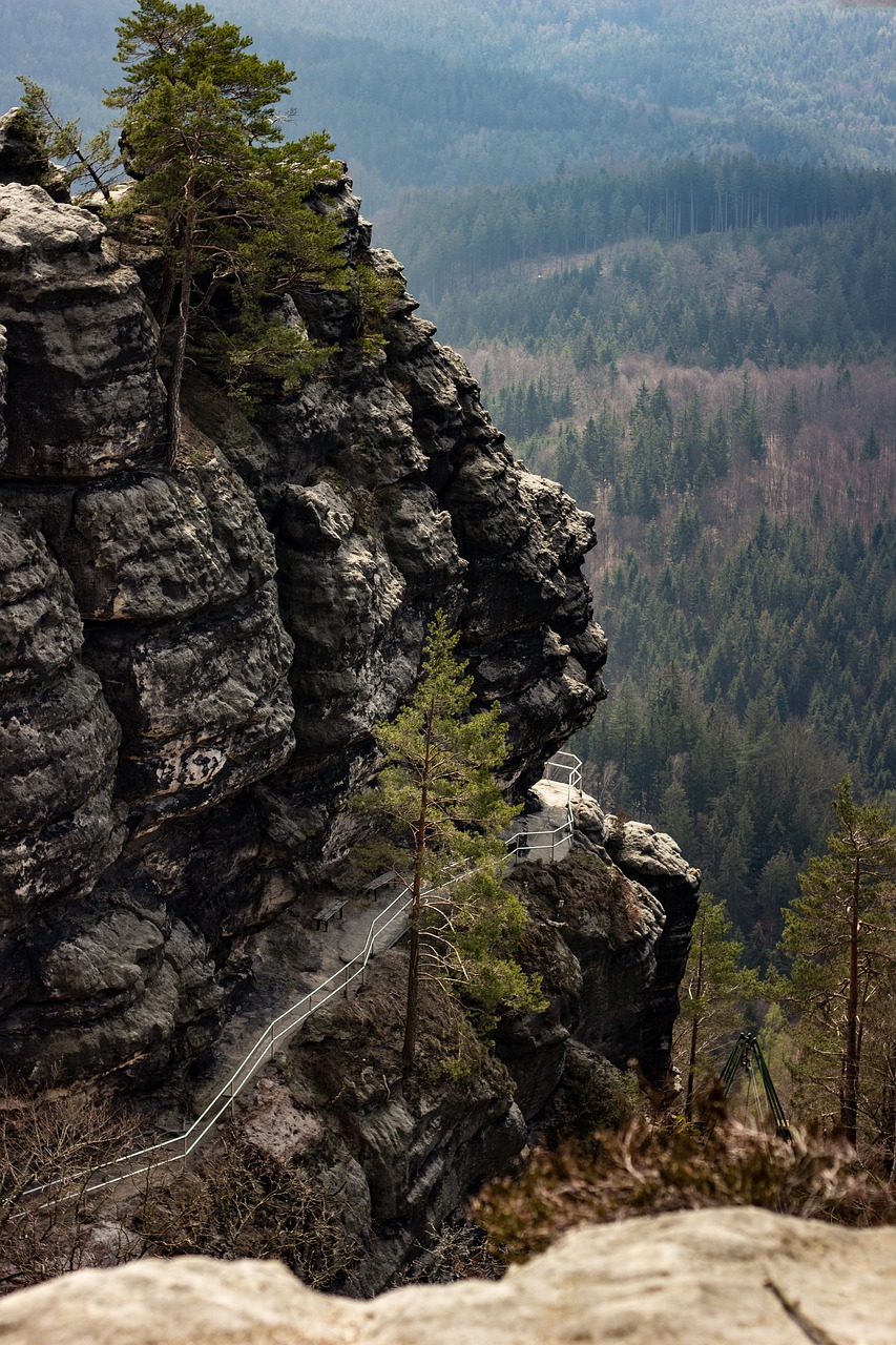 elbe sandstone  travel  nature free photo