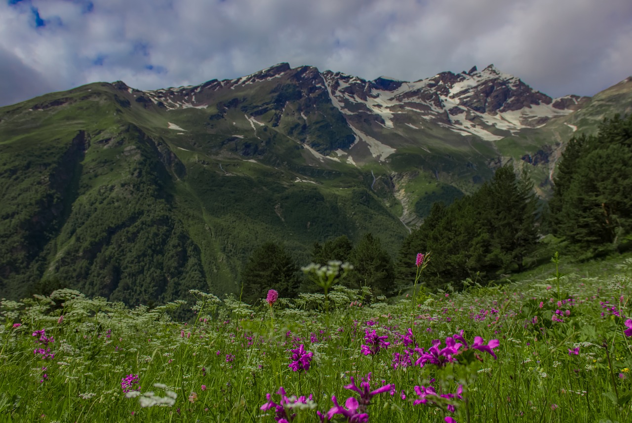 elbrus region mountains the caucasus free photo