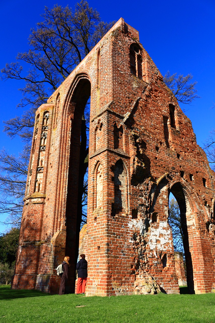 eldena greifswald monastery ruins free photo