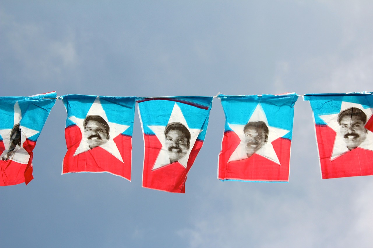 election campaign pennant flag free photo