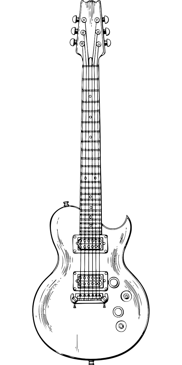 electric guitar instrument free photo