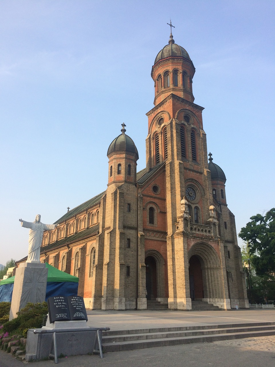 electric cathedral jeonju cathedral free photo