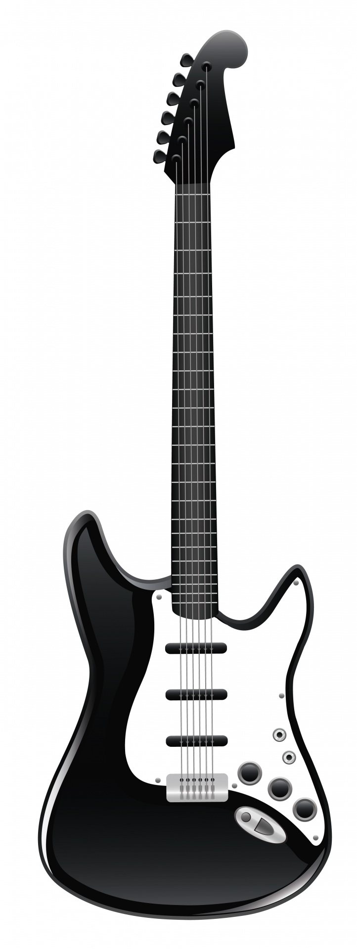 electric guitar illustration isolated free photo