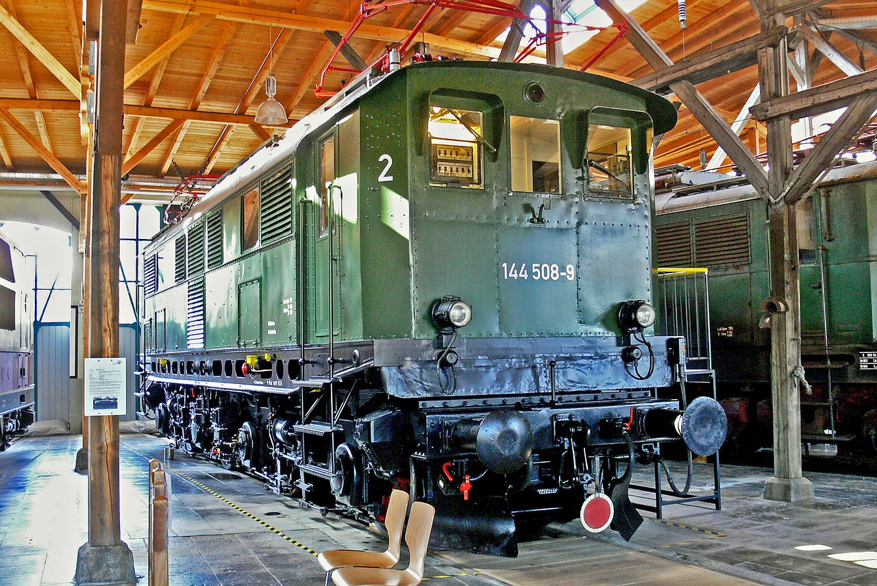 electric locomotive museum lokwelt freilassing free photo