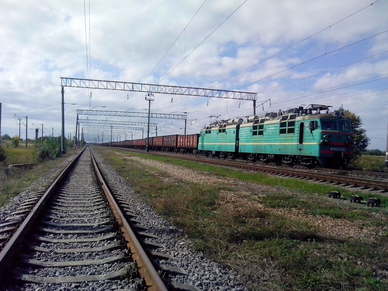 electric locomotive train vl80s free photo