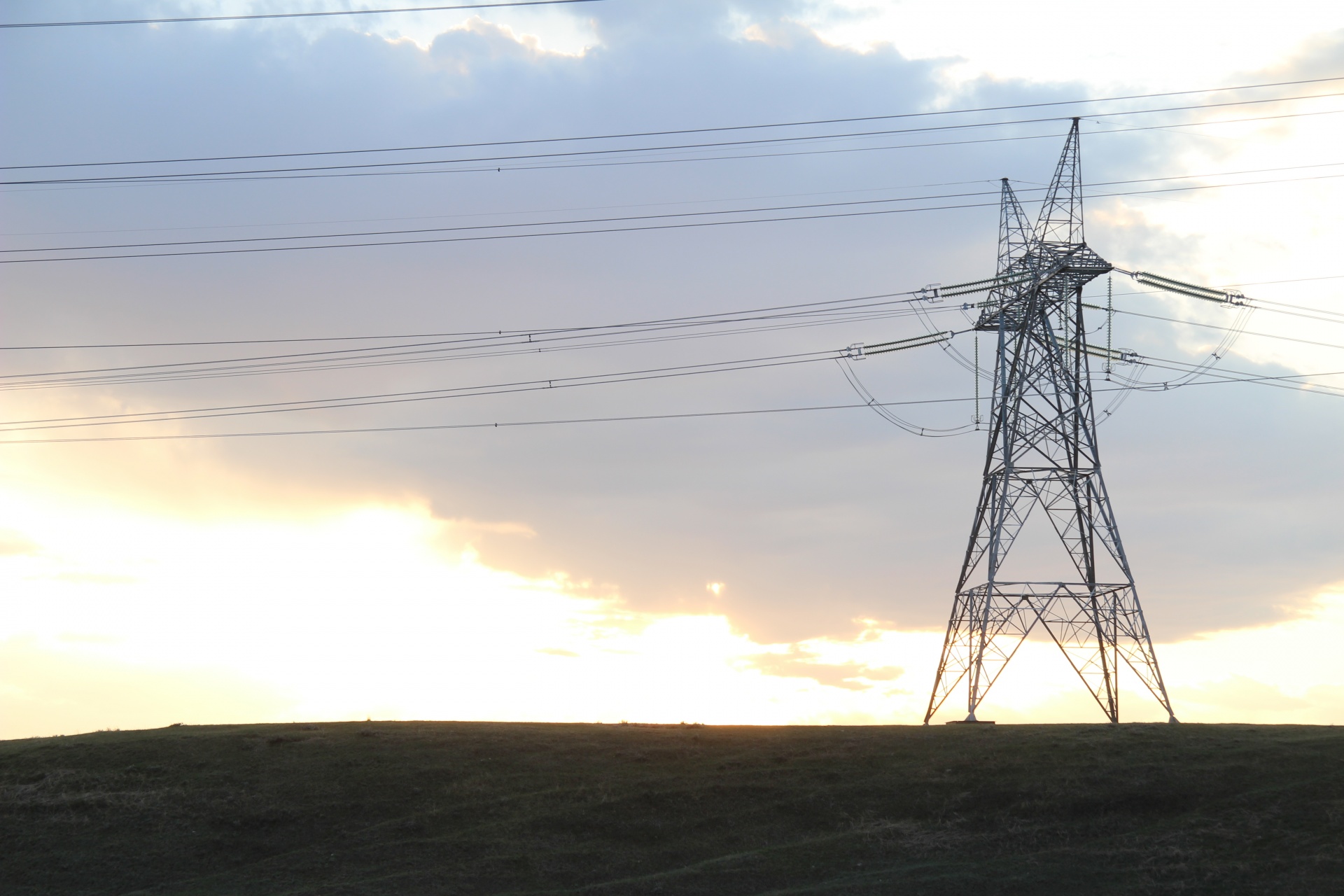 electrical power lines free photo