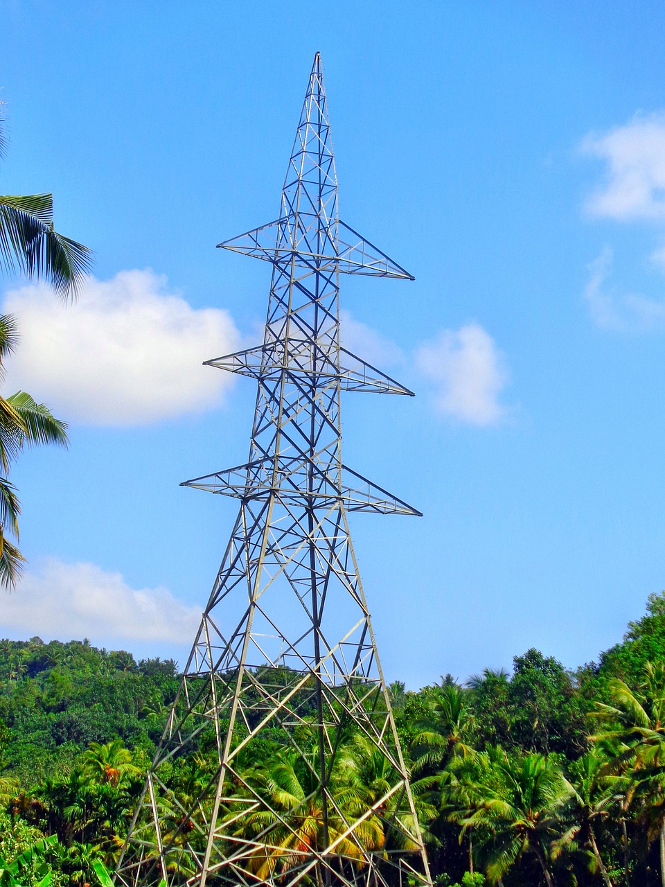 electrical tower electricity energy free photo