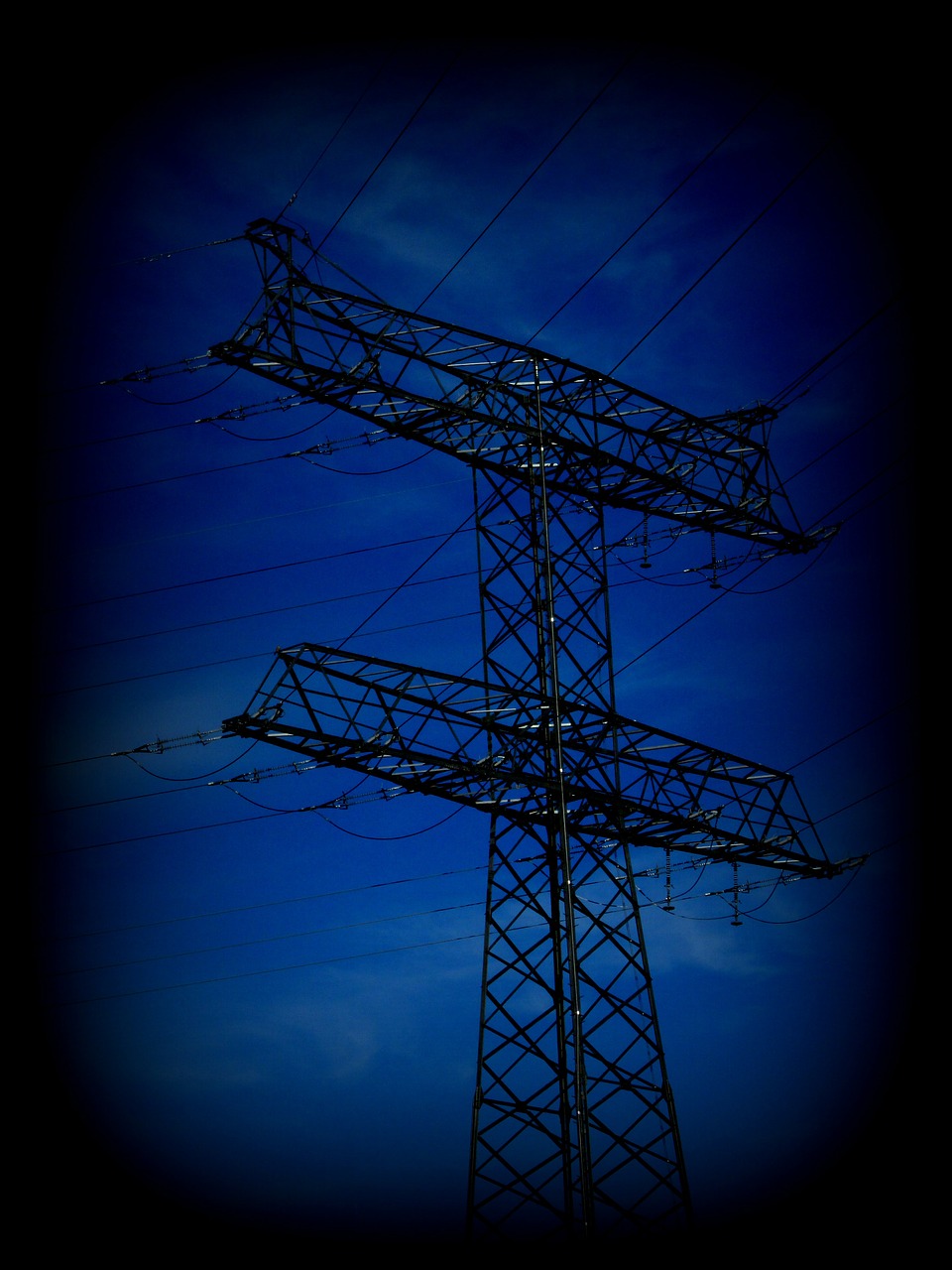 electricity blue power supply free photo