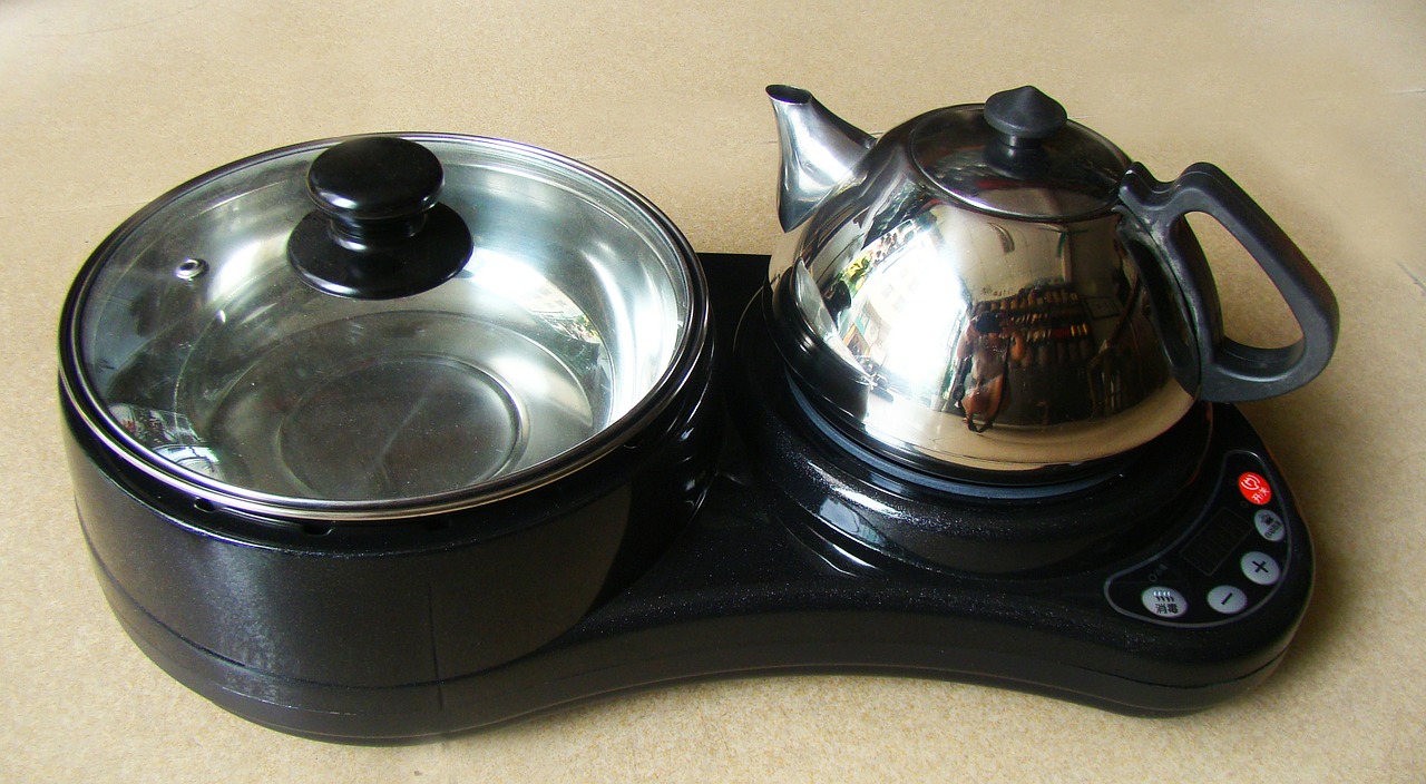 electronic dual induction chinese tea appliances free photo