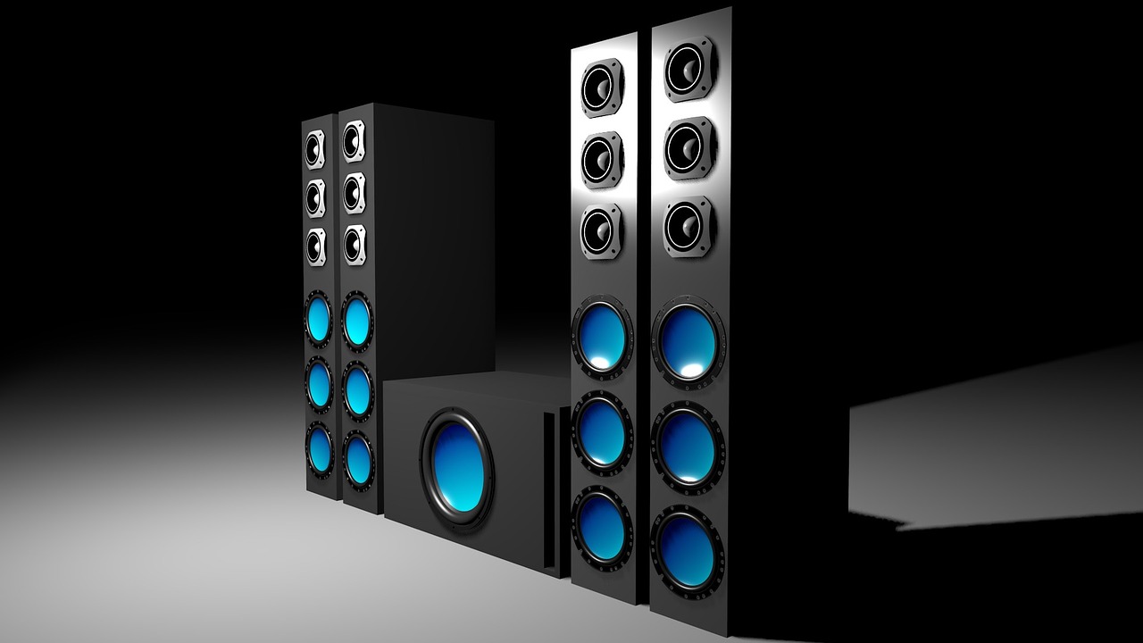 electronics speakers sound system free photo