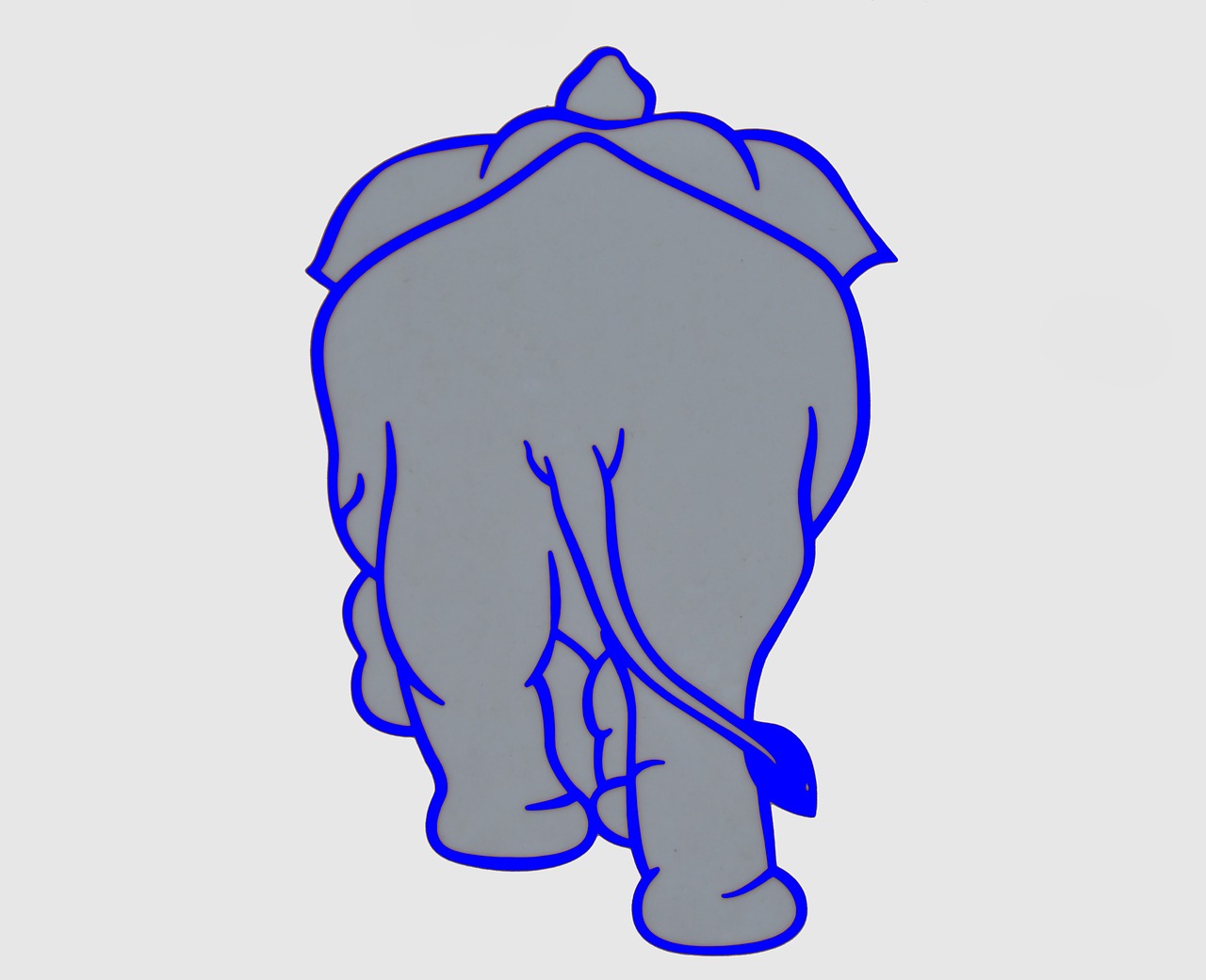 elephant animal vector graphic free photo