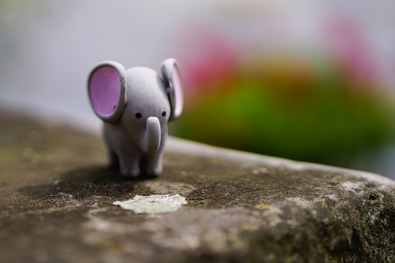 elephant toys figure free photo