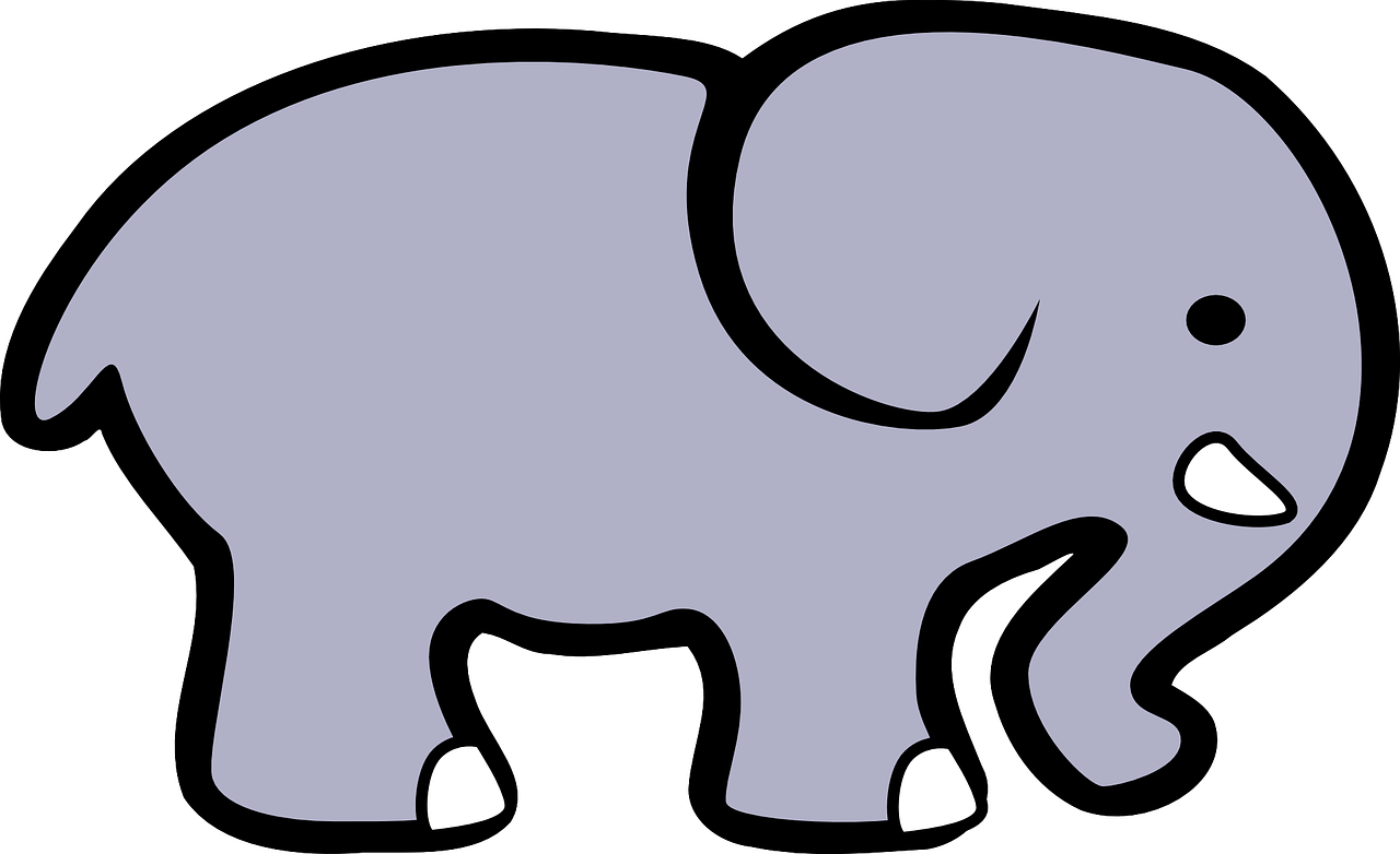 elephant africa cartoon free photo