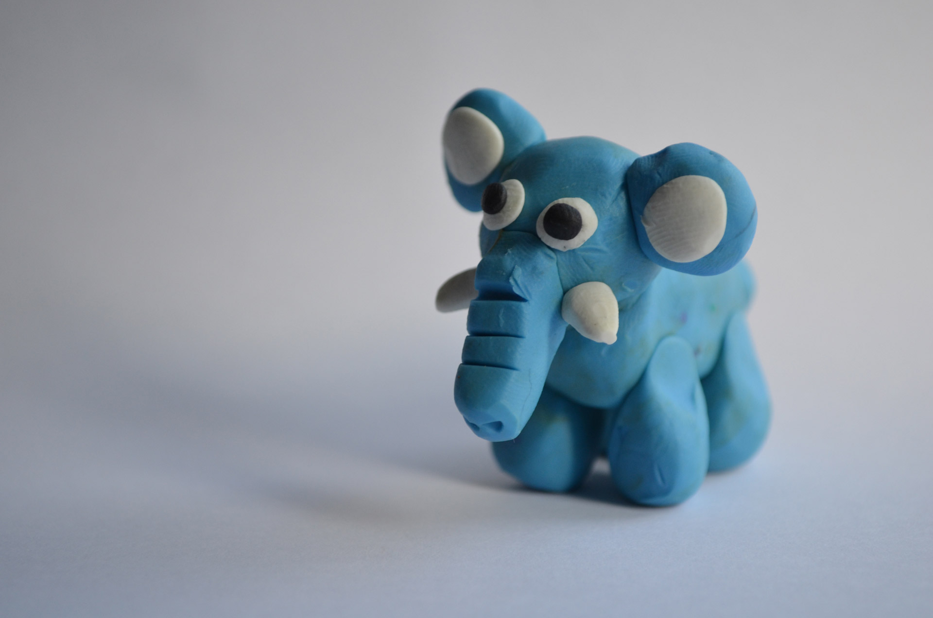 elephant plasticine model free photo