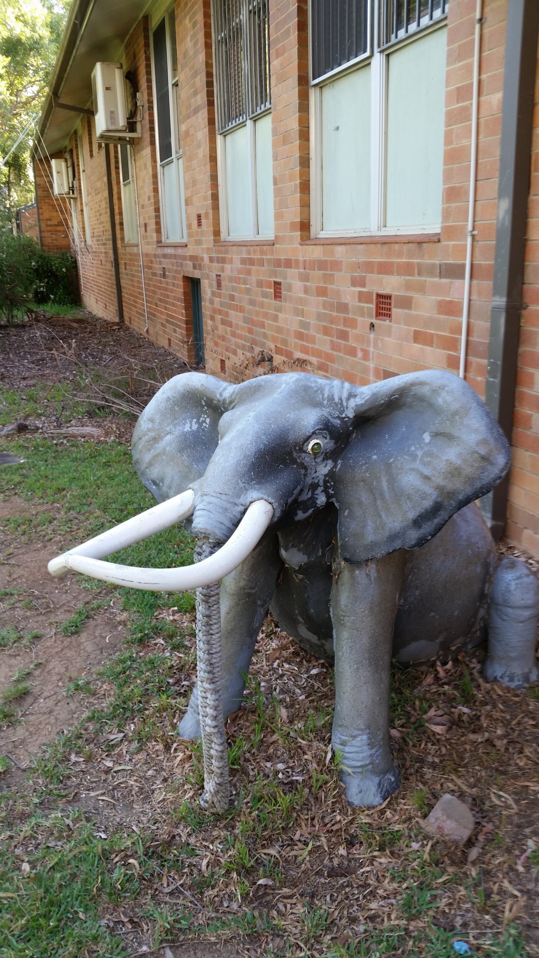 school statue elephant free photo