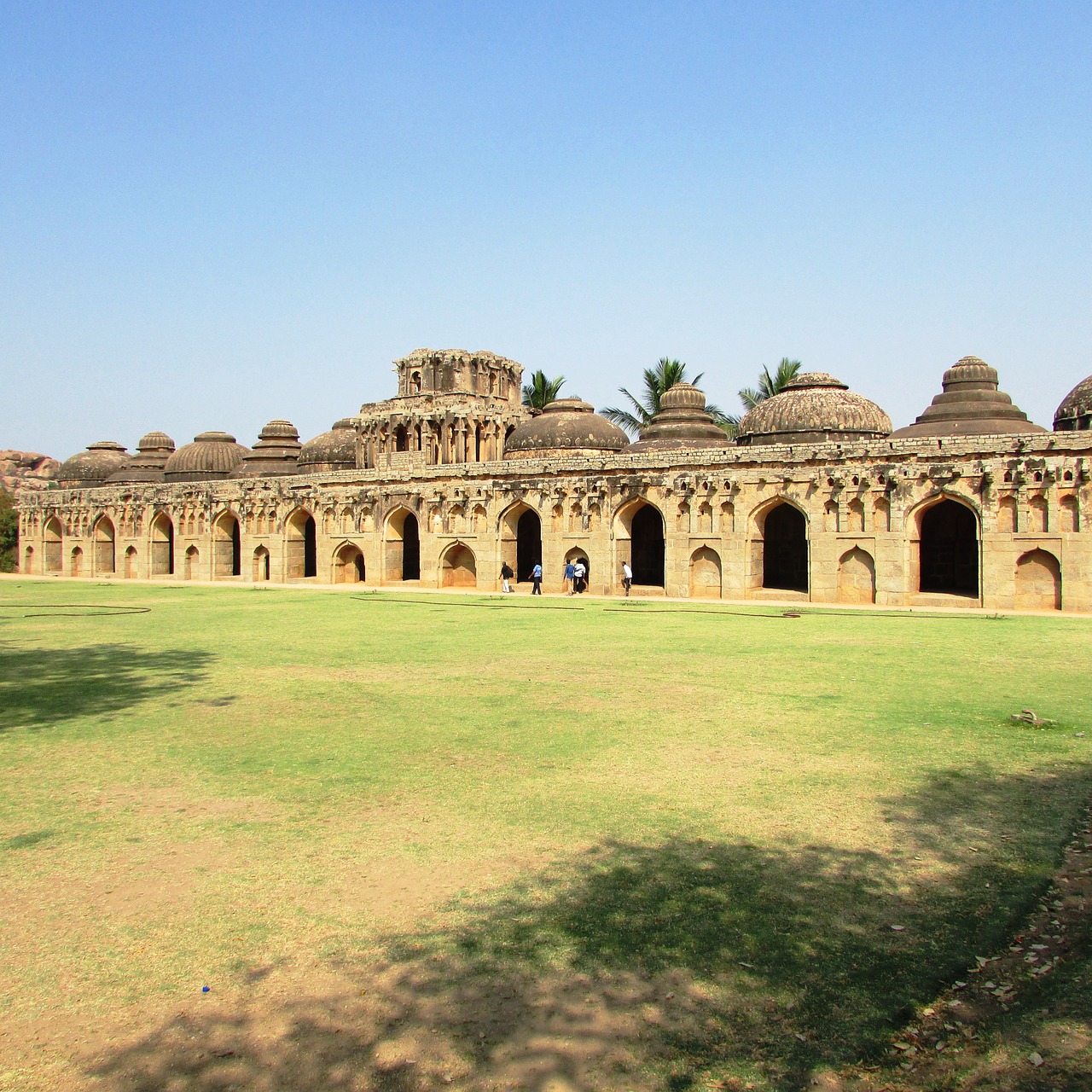 elephants stable elephant stables hampi free photo