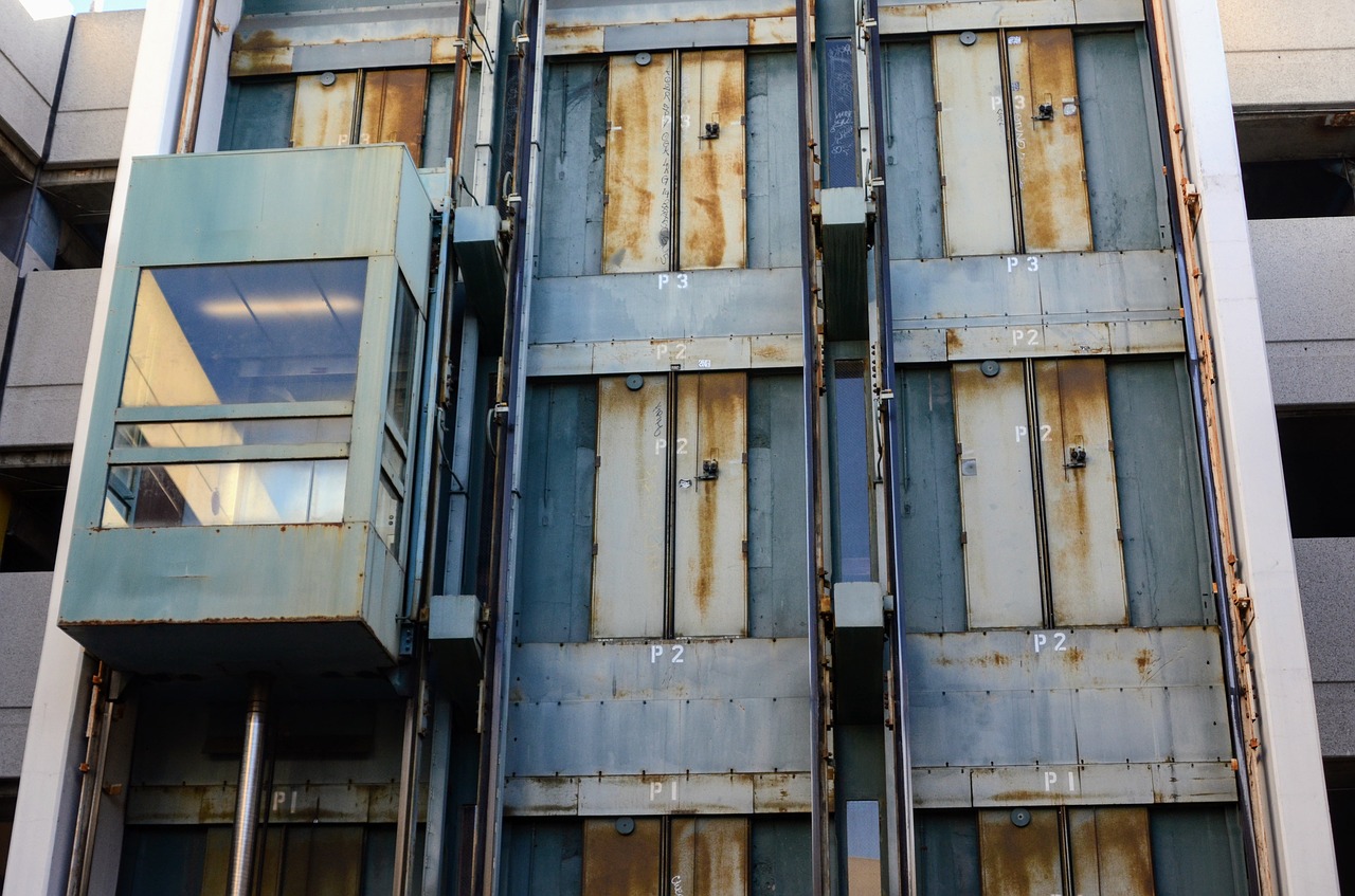 elevator urban decay apocalypse free photo