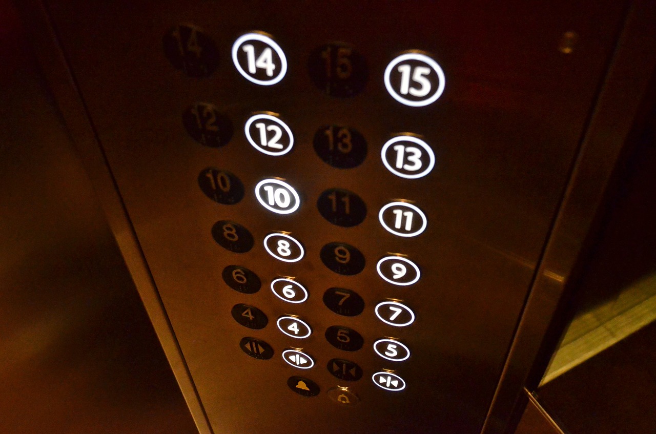 elevator passenger elevator elevator button free photo