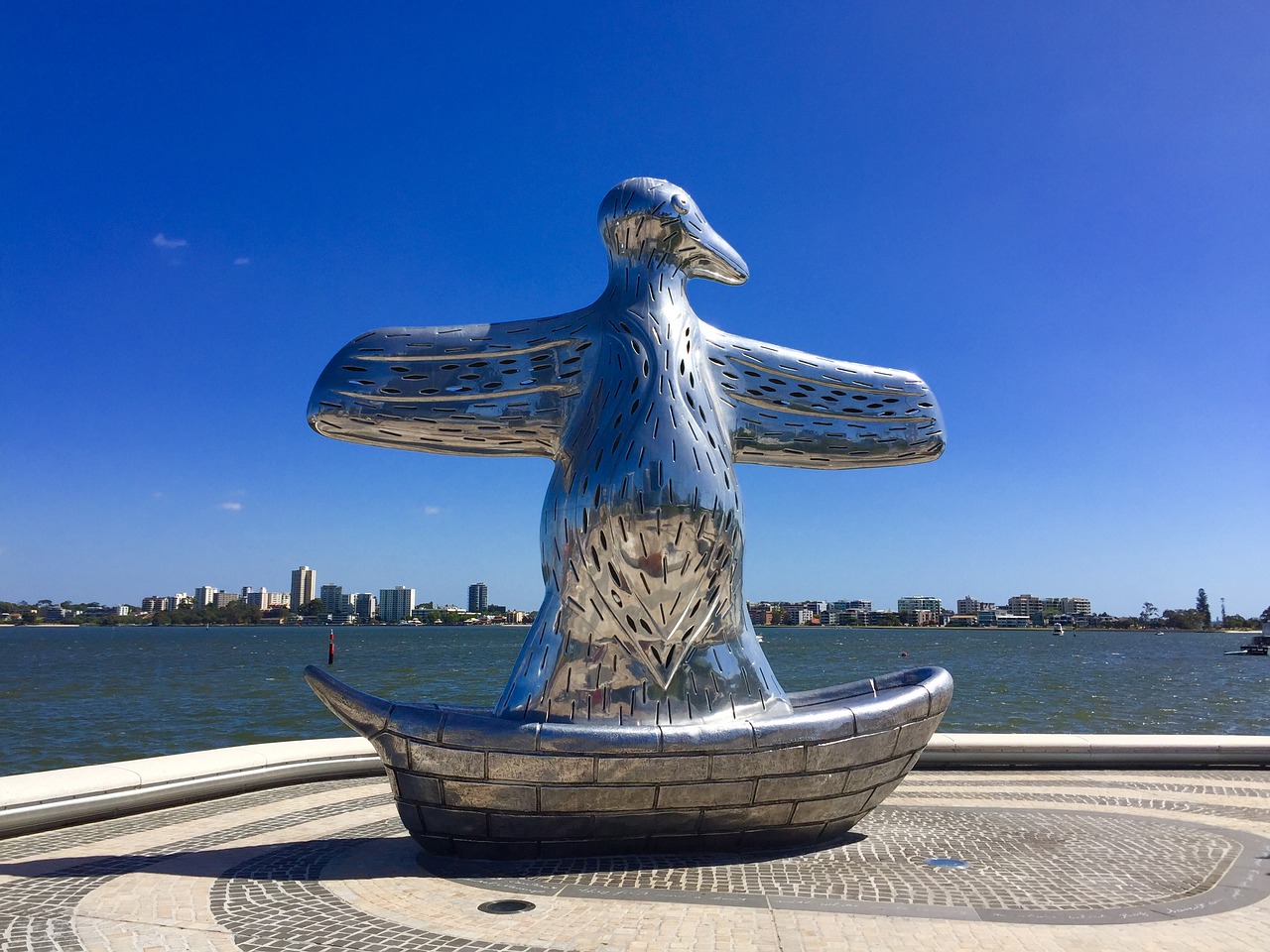 elizabeth quay perth australia free photo