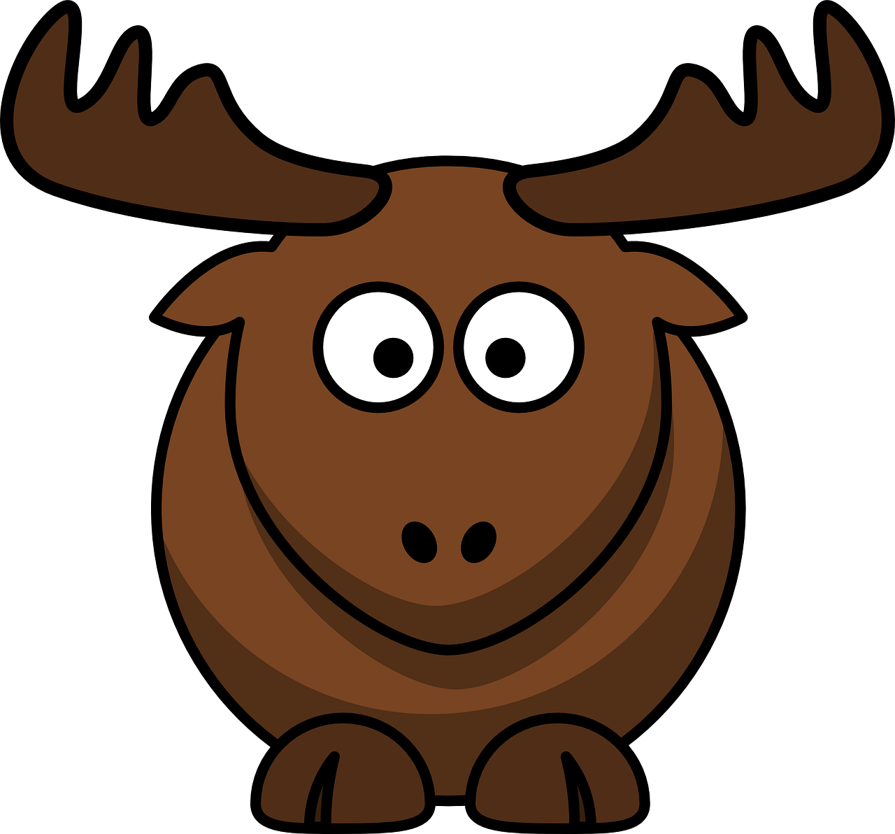 elk animal brown free photo