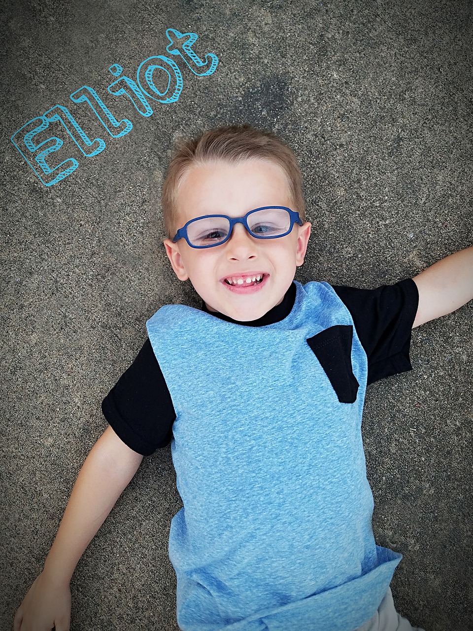 elliot blue boy free photo