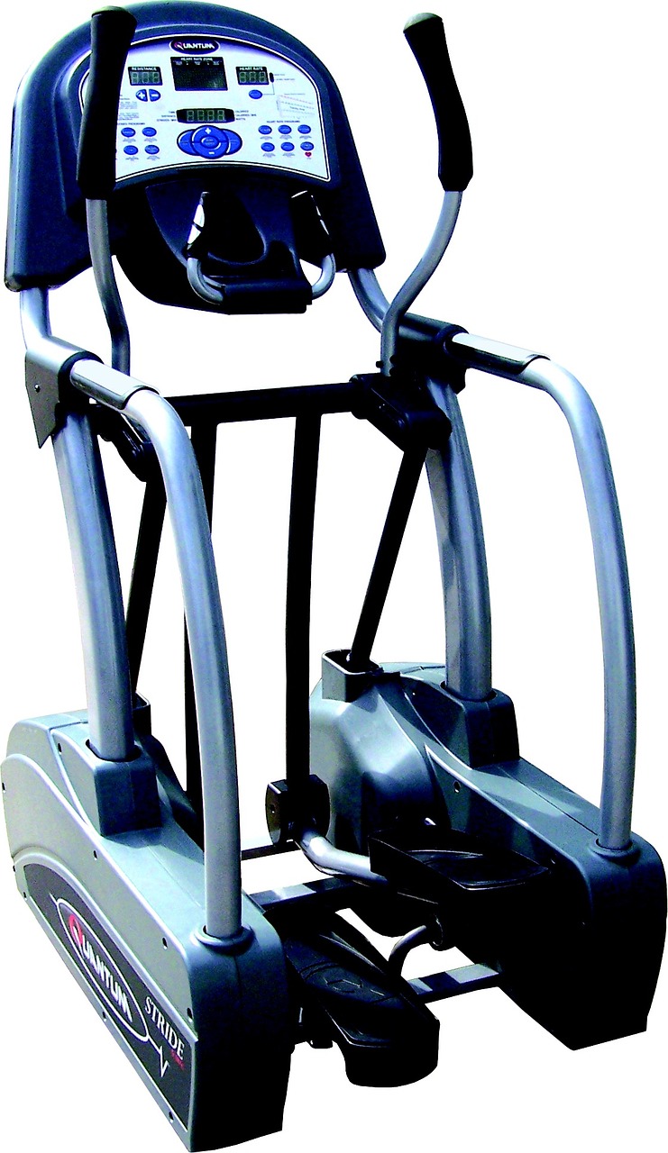 elliptical stride multi powered cardio training fitness free photo