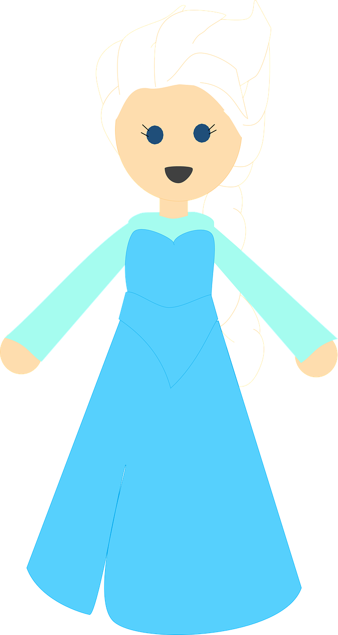 elsa princess snow free photo