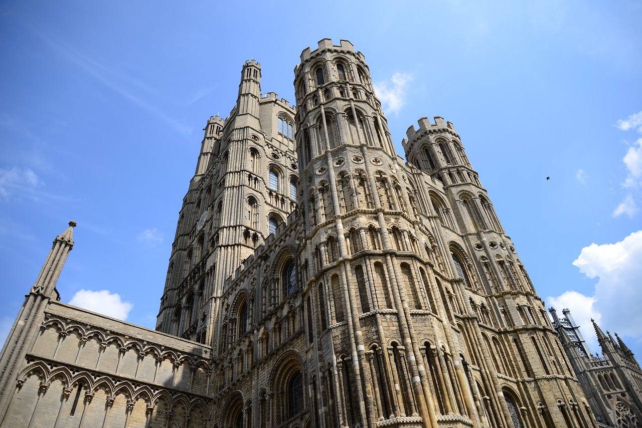 ely cathedral colossal church free photo