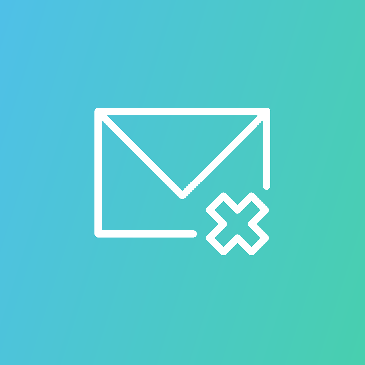 email delete icon free photo