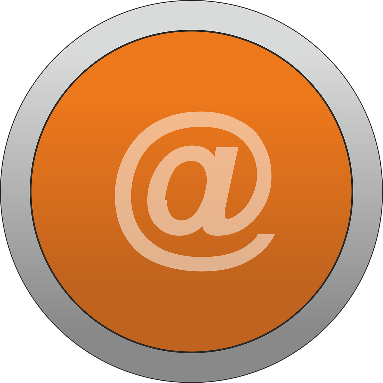 email button icon free photo