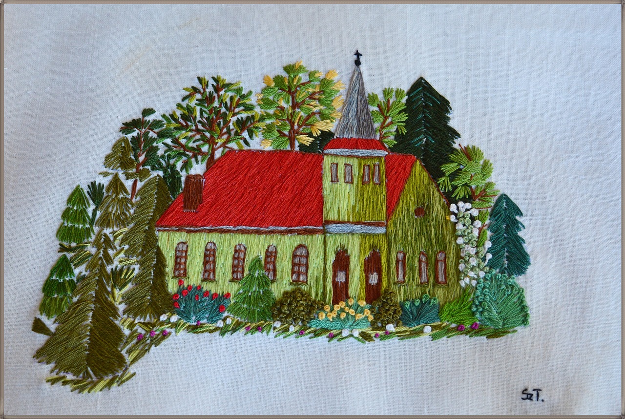 embroidery handwork hobby free photo