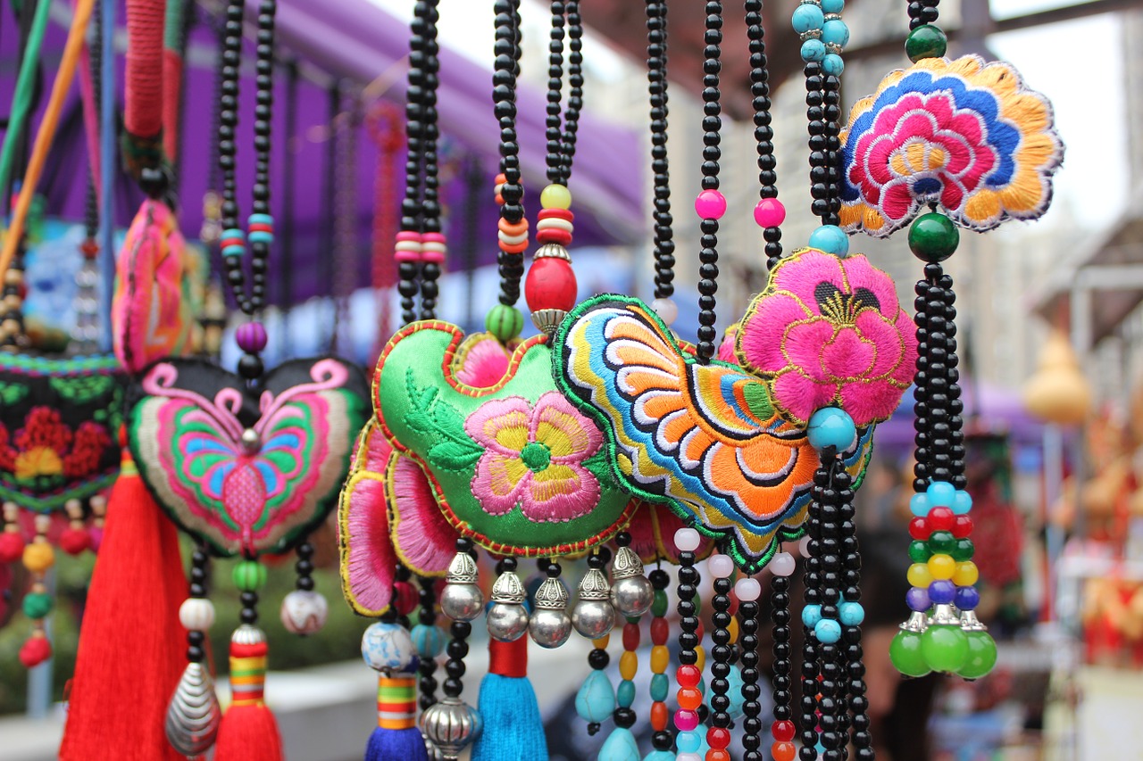 embroidery china wind jewelry free photo