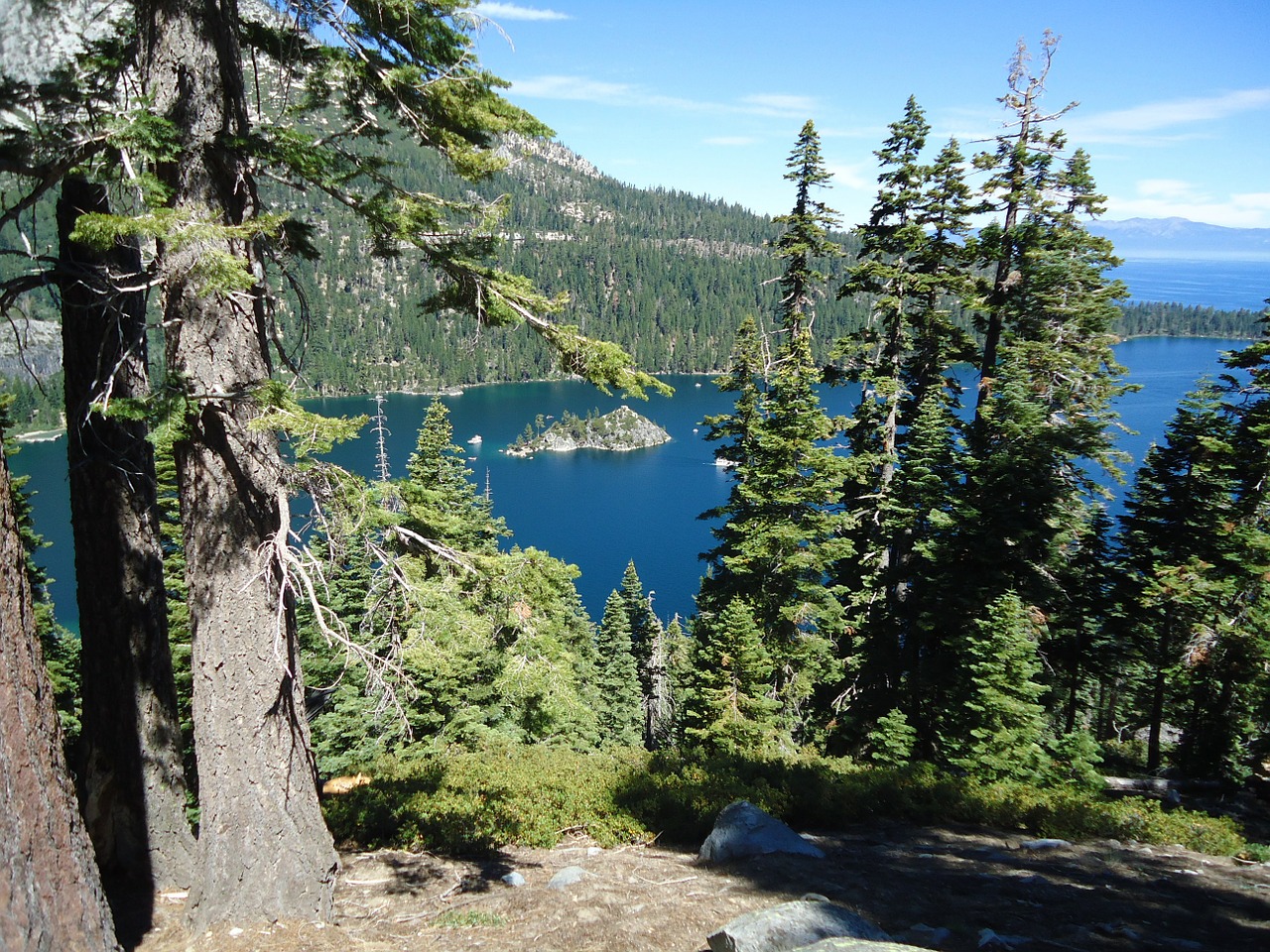 emerald bay lake tahoe california free photo
