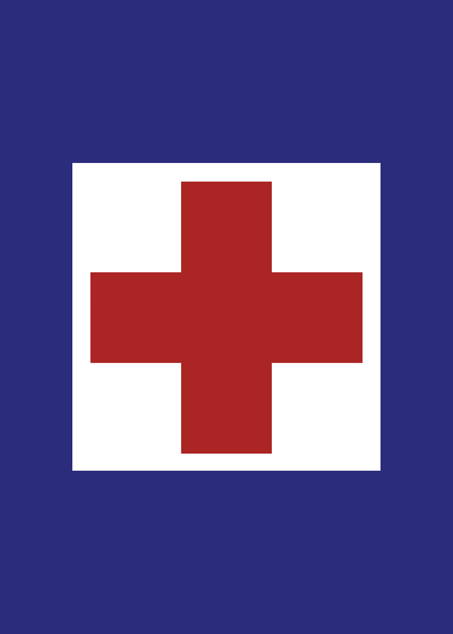 emergency medical care road sign free photo