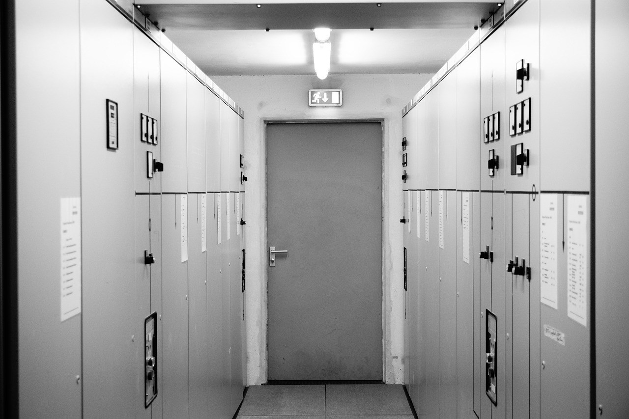 emergency exit power distribution unit board free photo