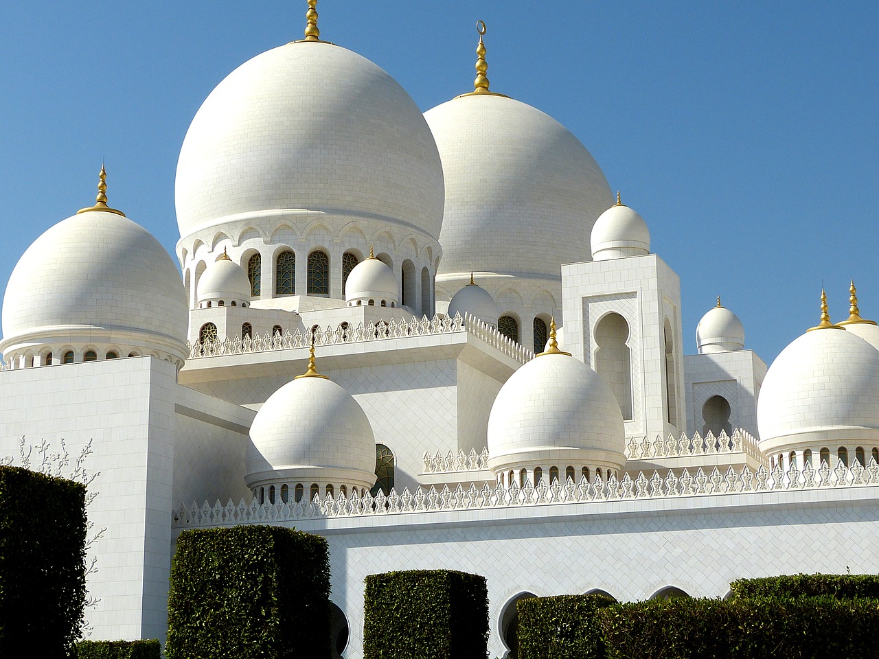 emirates abu dhabi sheikh zayid mosque free photo