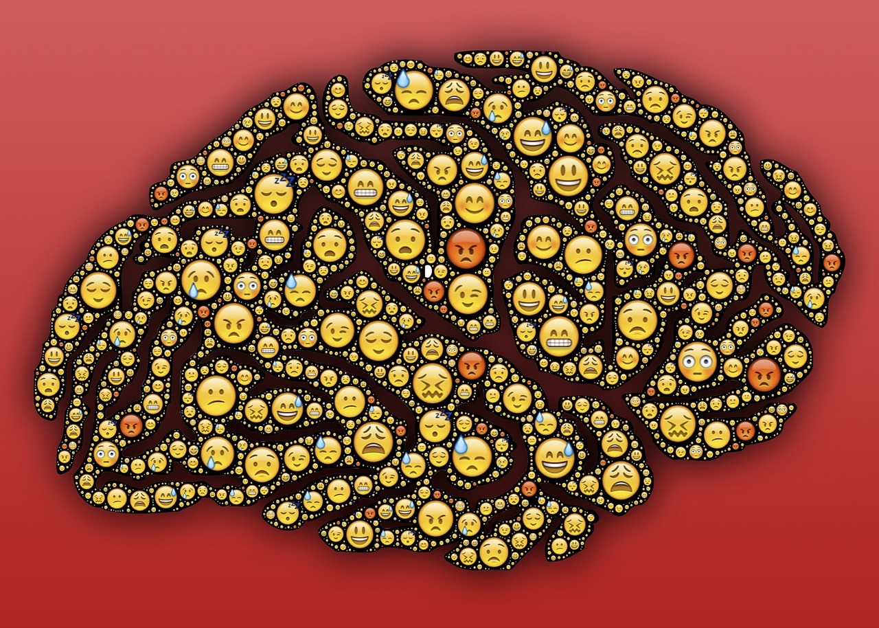 emoji brain emoticons free photo