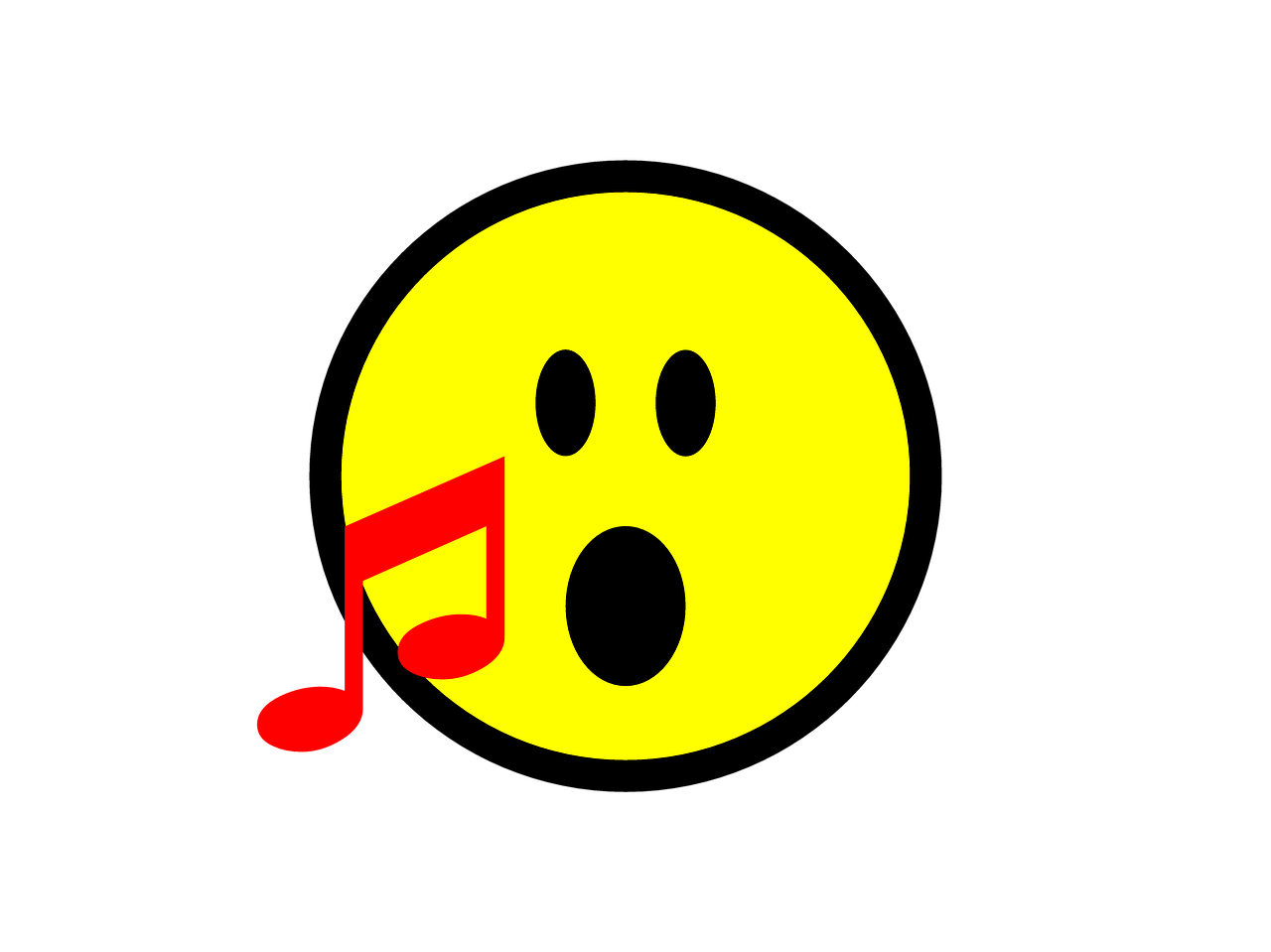 emoji sing singing free photo