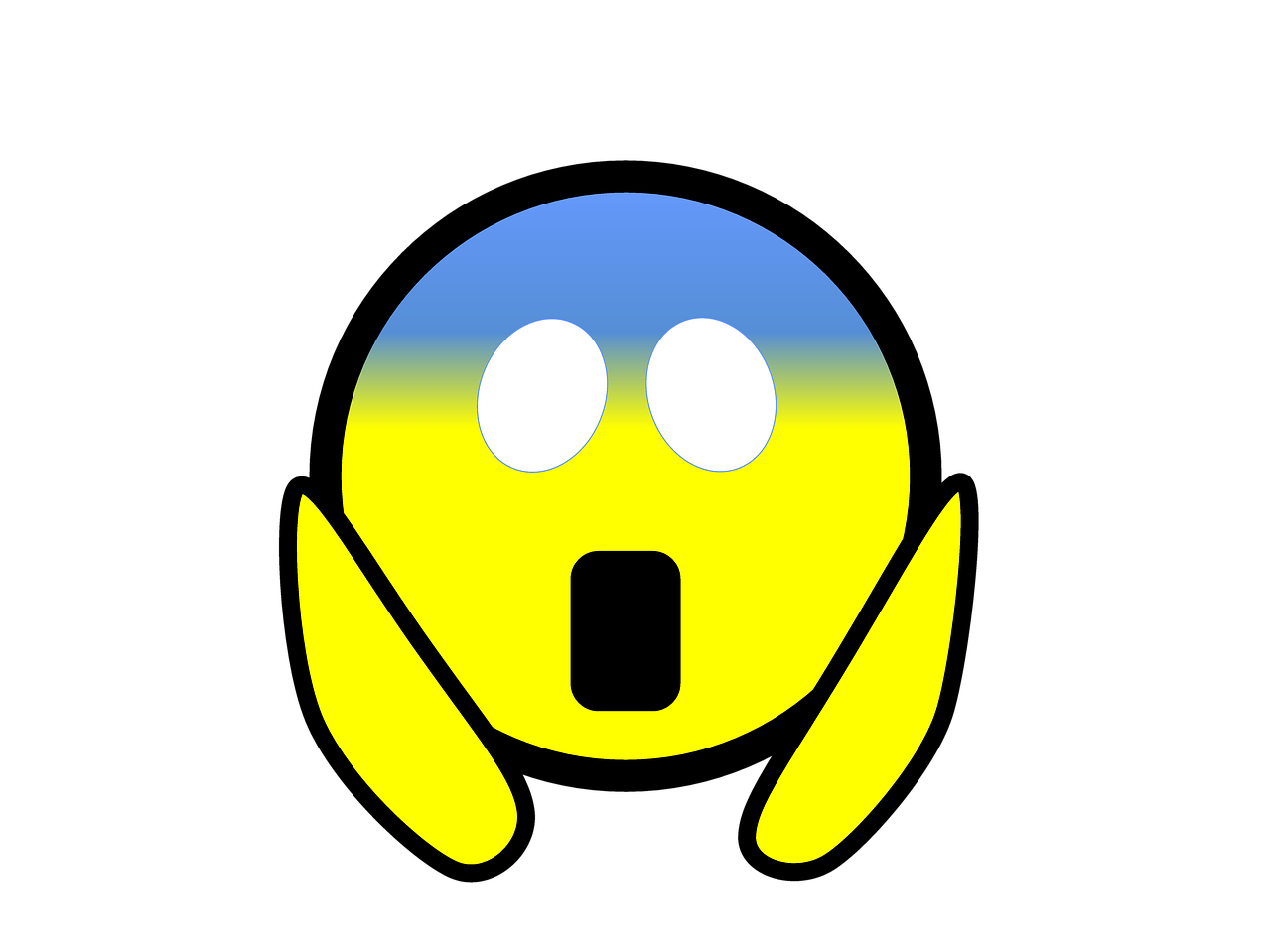 emoji scared emoticon free photo