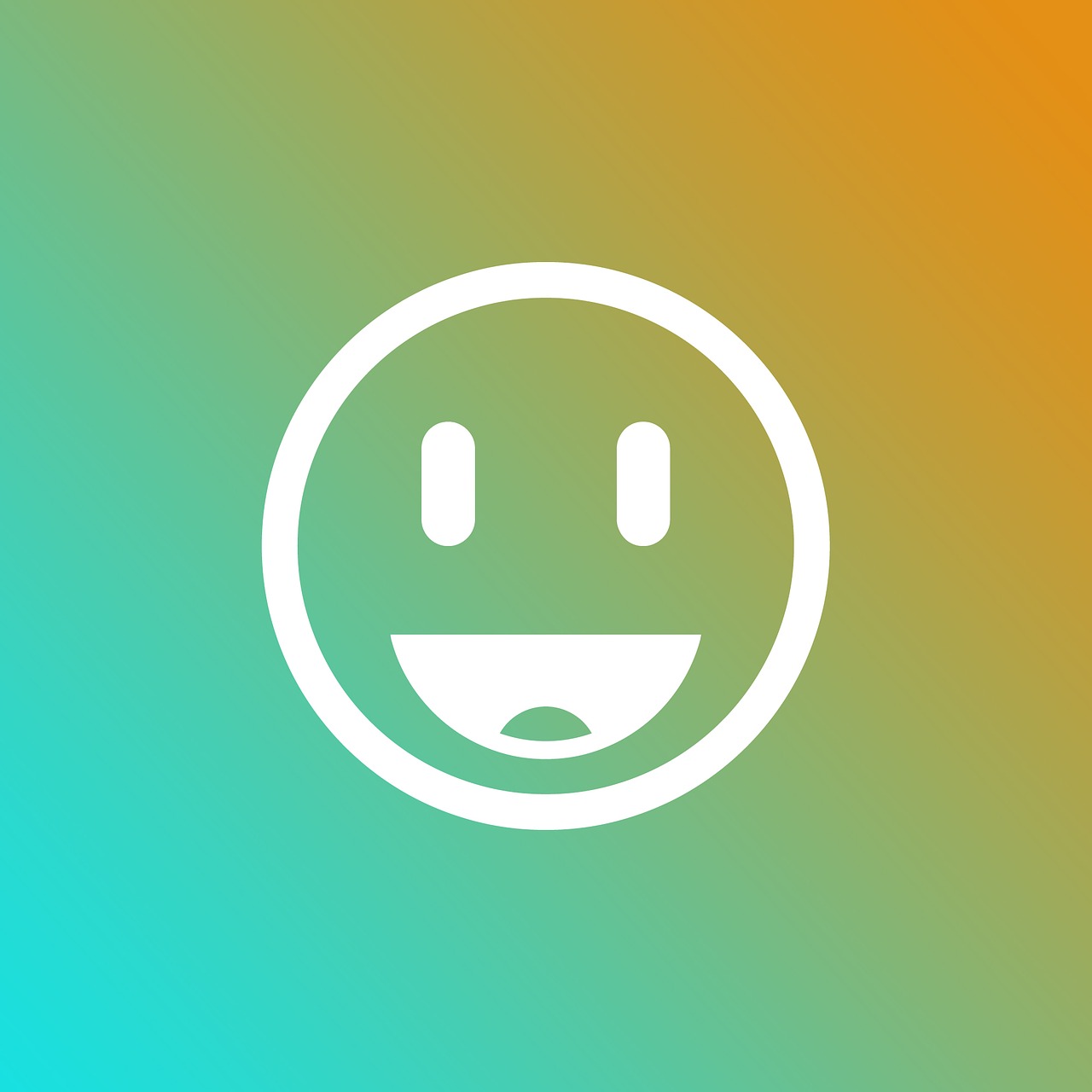 emoji gradient smile free photo