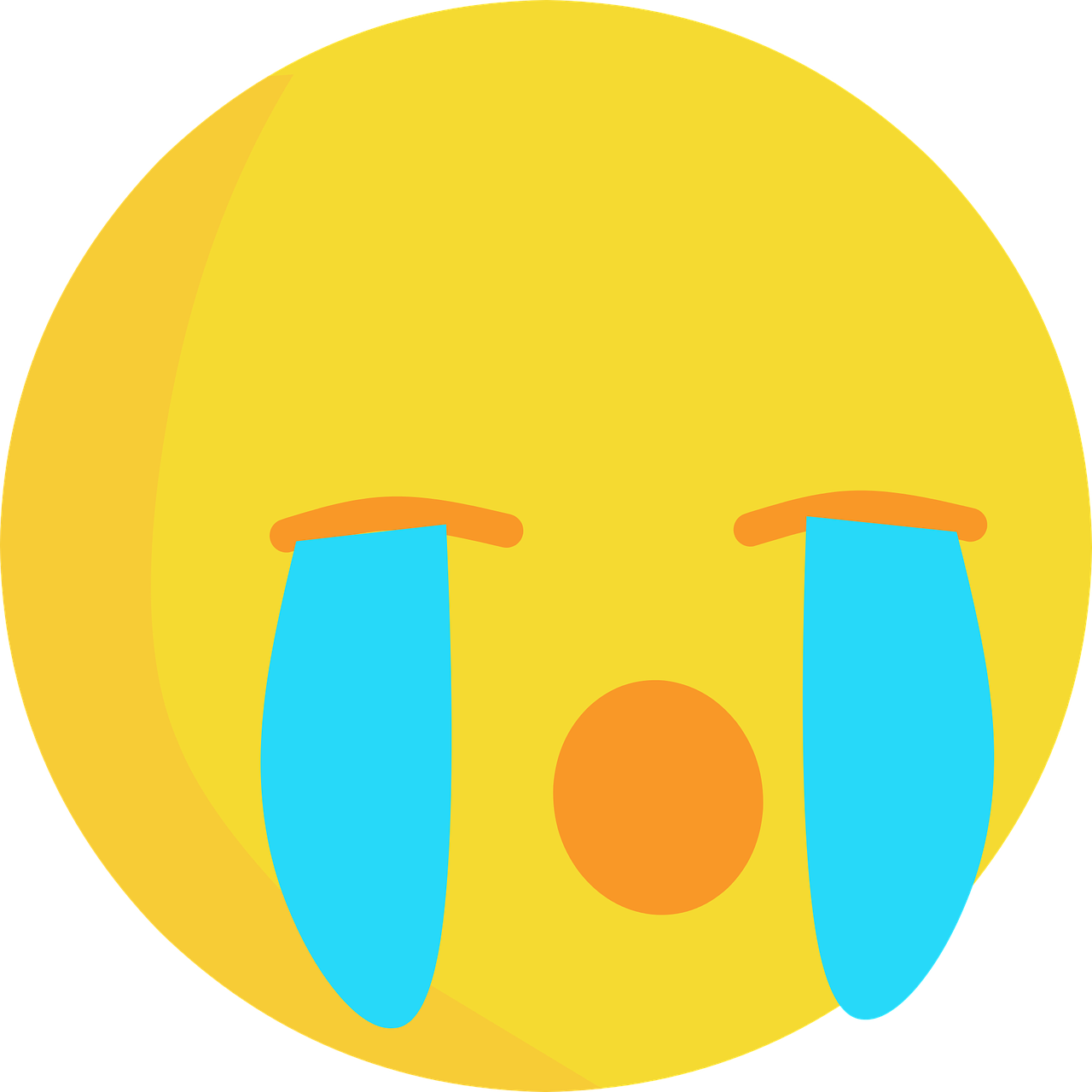 emoji face crying free photo