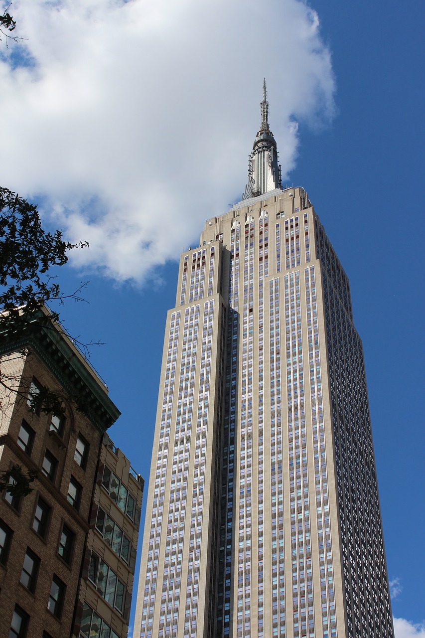 empire state building new york city usa free photo