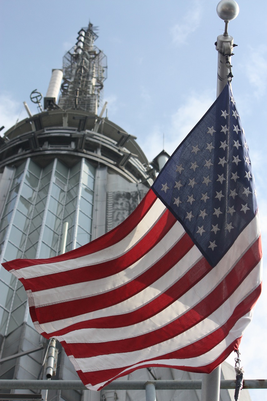 empire state building  america  new york free photo