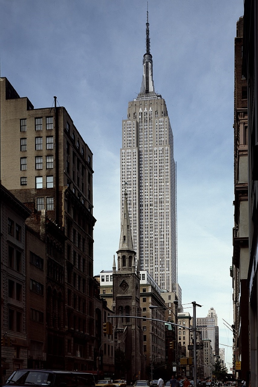 empire state building manhattan nyc free photo