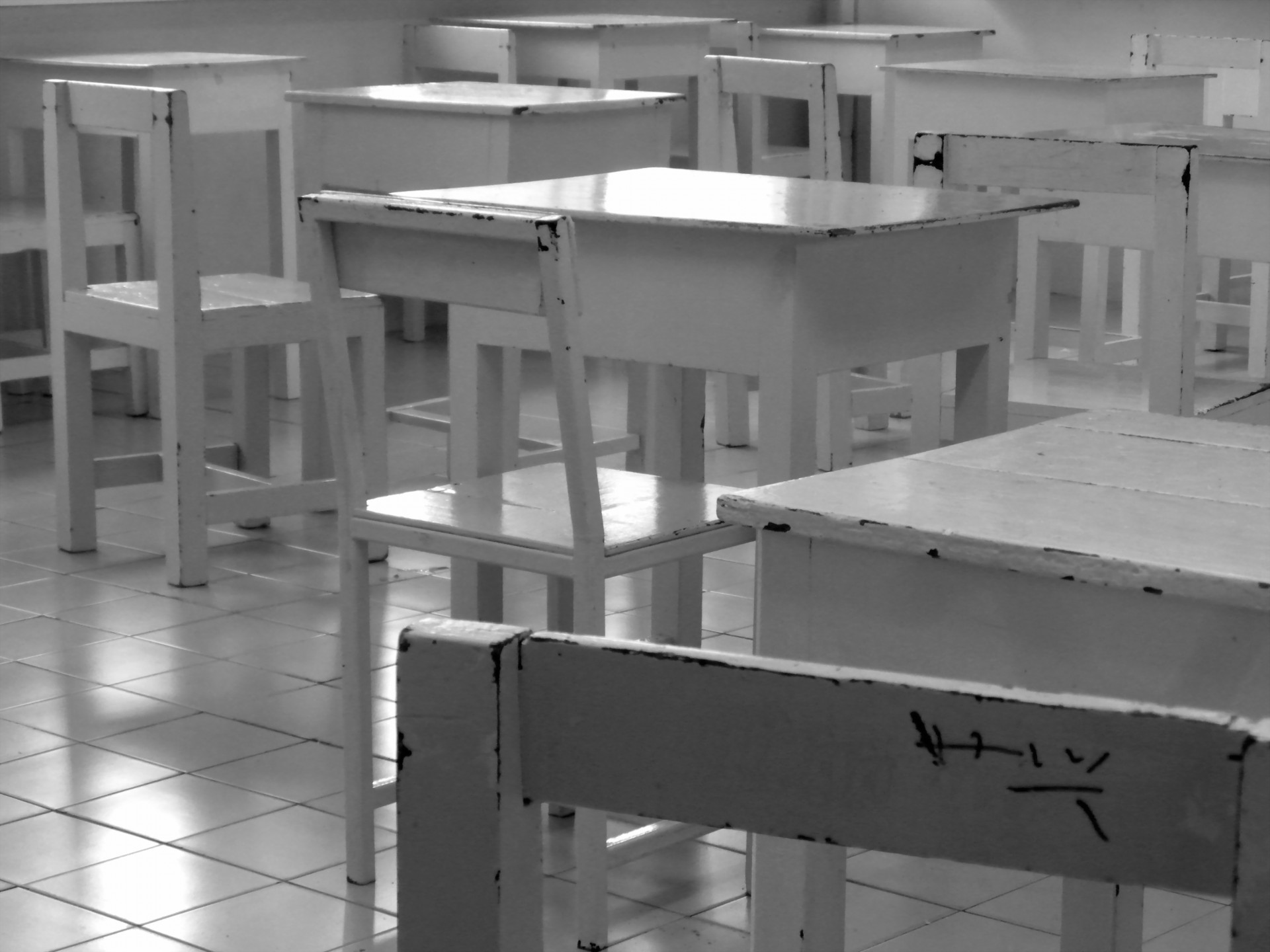 empty classroom school free photo