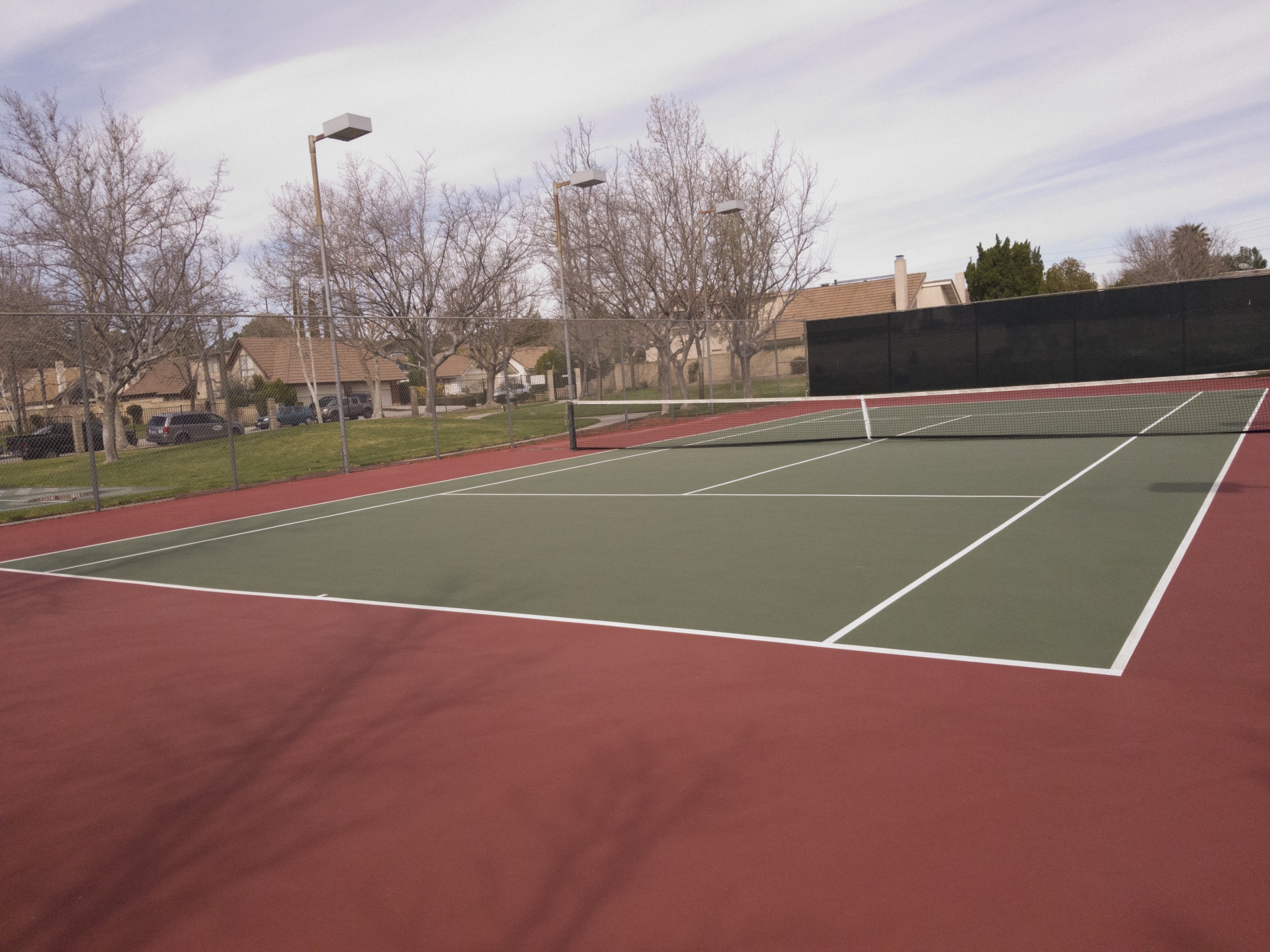 tennis court empty free photo