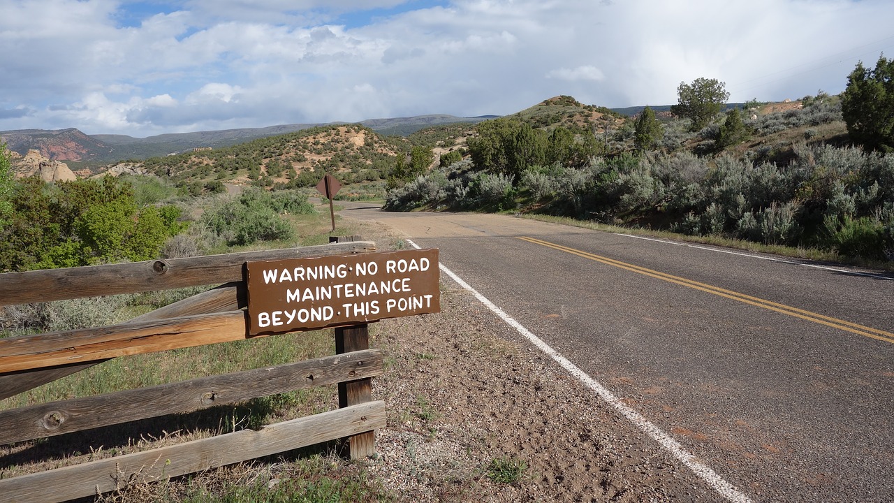 end road board usa free photo