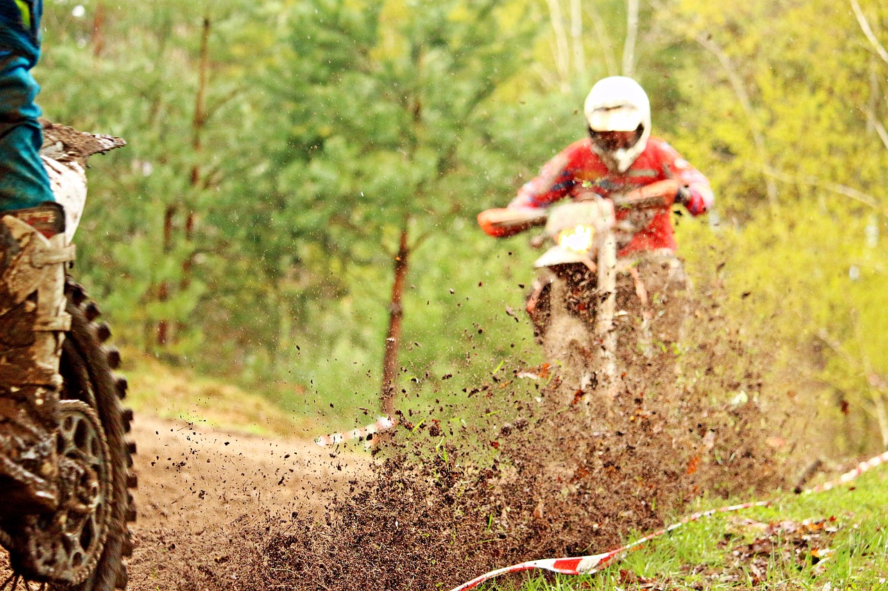 enduro motocross mud free photo