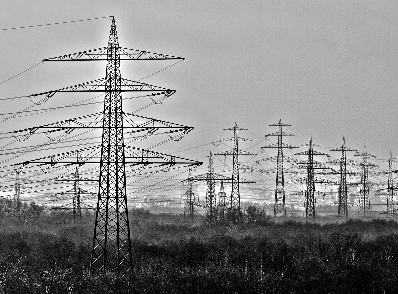energy current power poles free photo