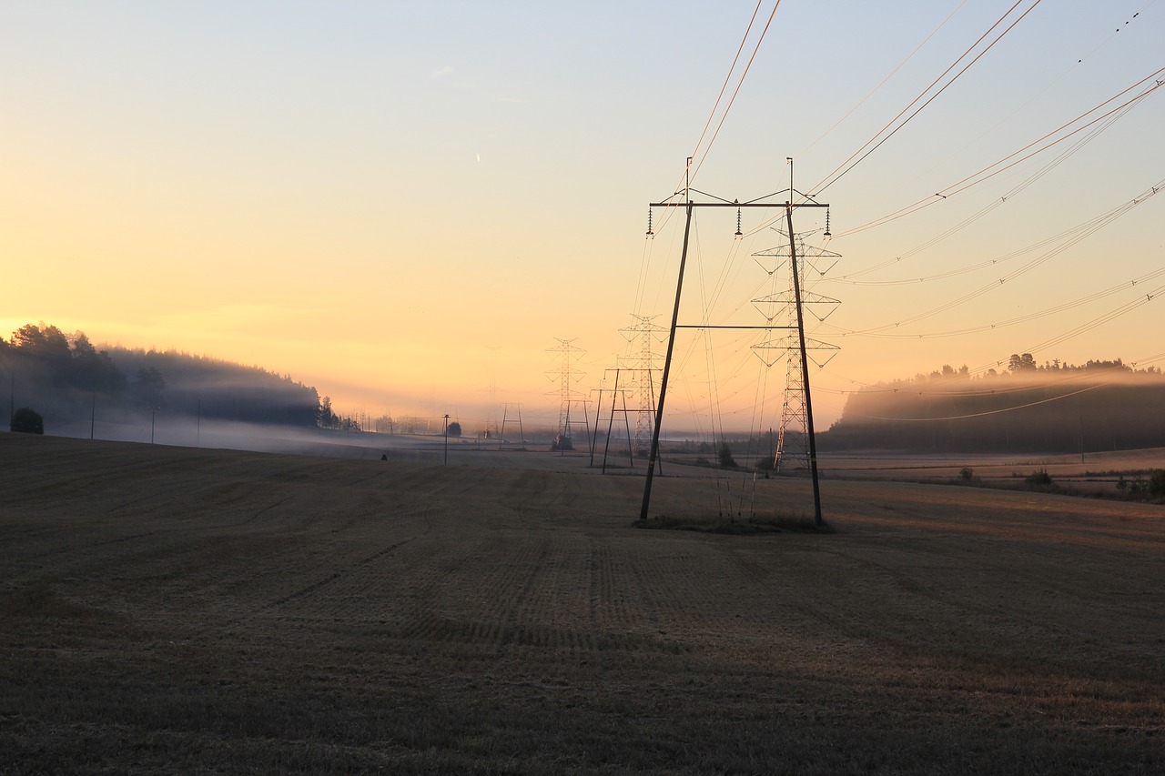 energy  electricity  field free photo